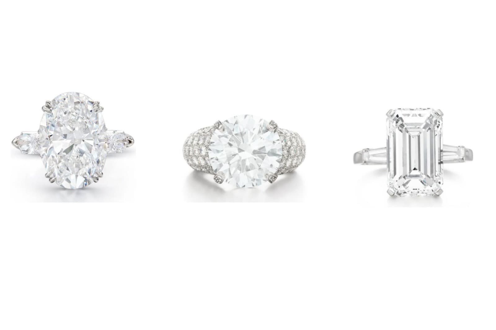 Radiant cut engagement rings for Modern Love Stories