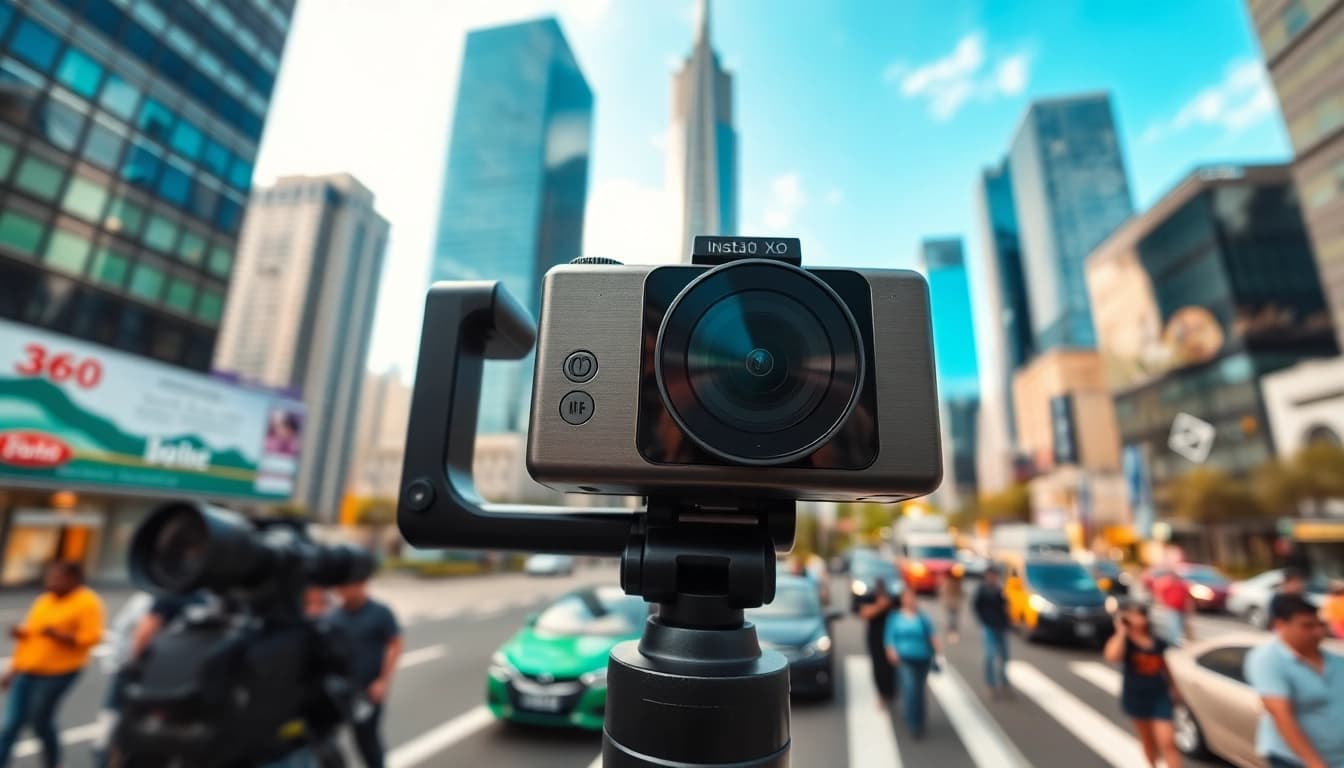 Capture stunning moments on Insta360 X5 with a professional videographer in action.