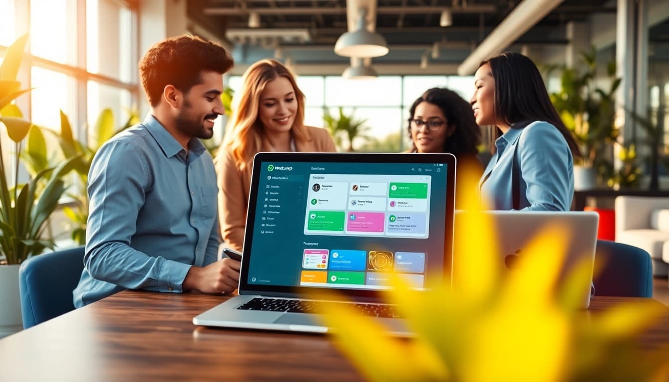 Enhance customer engagement using WhatsApp Business API through a collaborative business team.