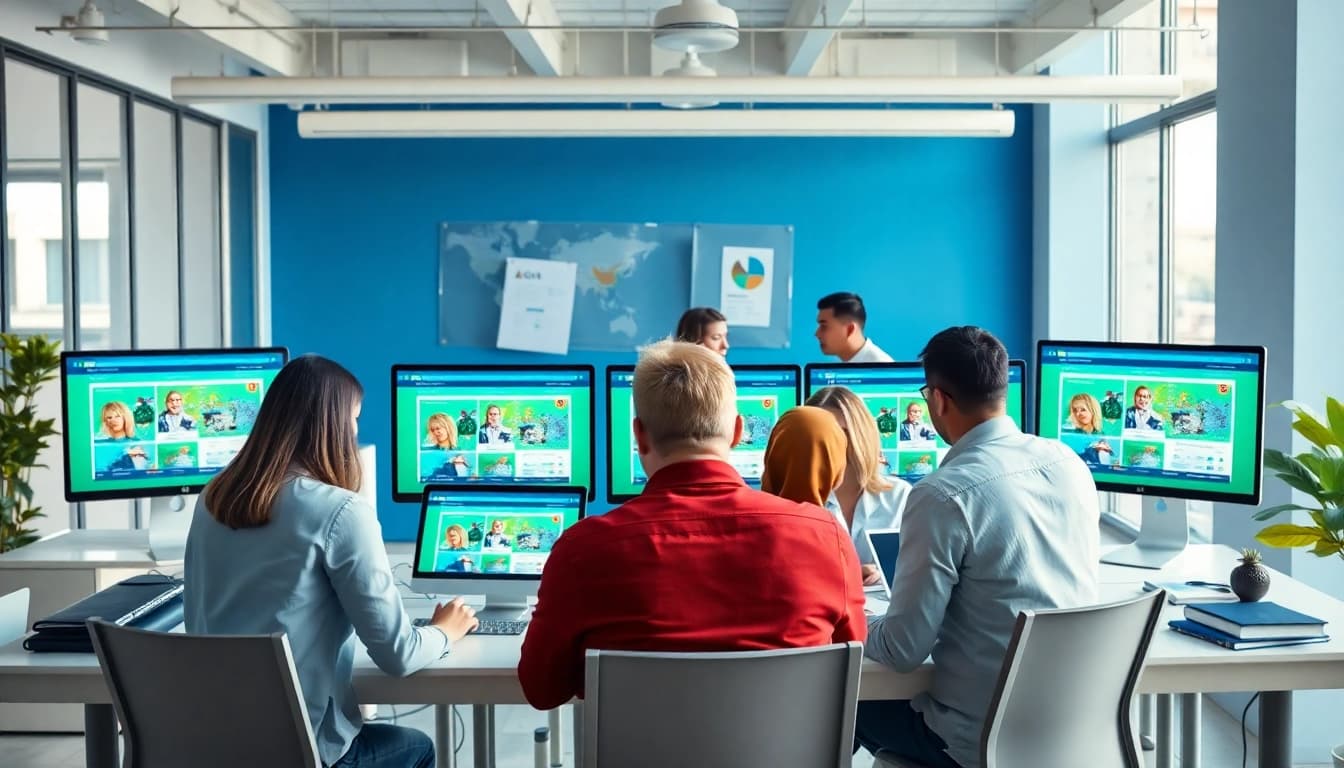 Build innovative ecommerce website essex in a dynamic office with collaborative professionals.