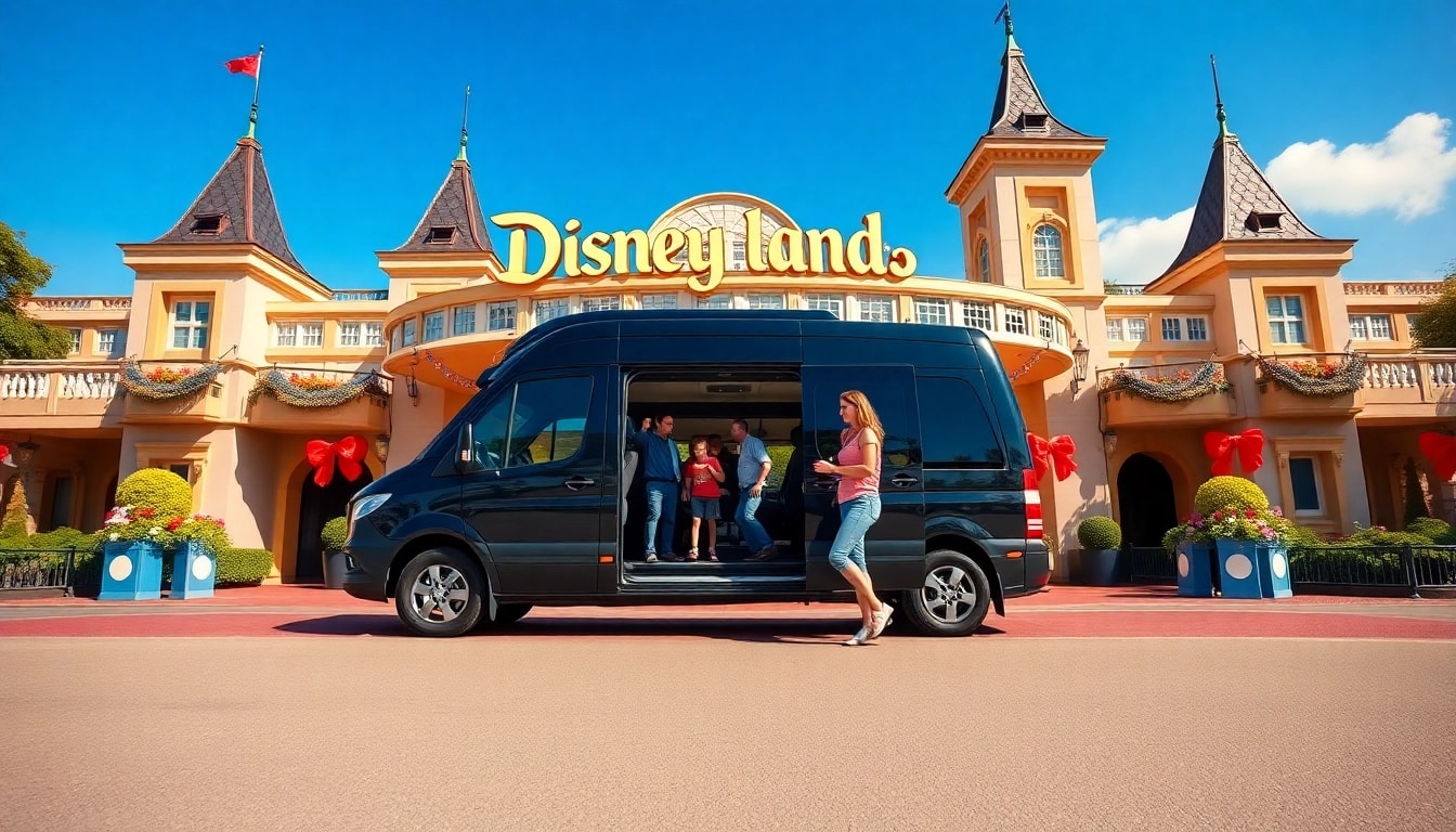 Experience Disneyland Paris airport transfer services with seamless luxury and family-friendly convenience.