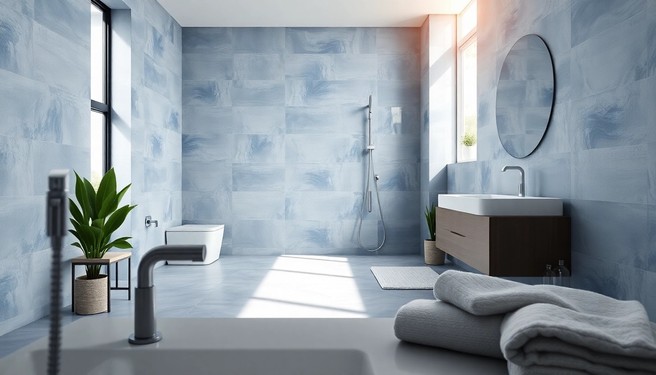 Genießen Sie eine luxuriöse sonni Duschkabine in einem stilvollen Badezimmer mit eleganter Ausstattung.