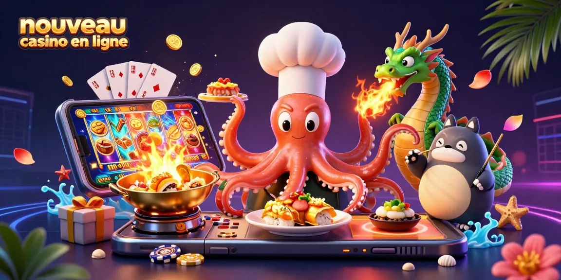 Jouez dans le nouveau casino en ligne et découvrez des jeux passionnants avec des personnages amusants.