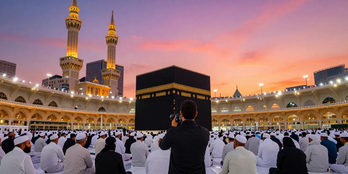 Umroh Full Ramadhan: Inspirational travel experience during pilgrimage to Makkah.