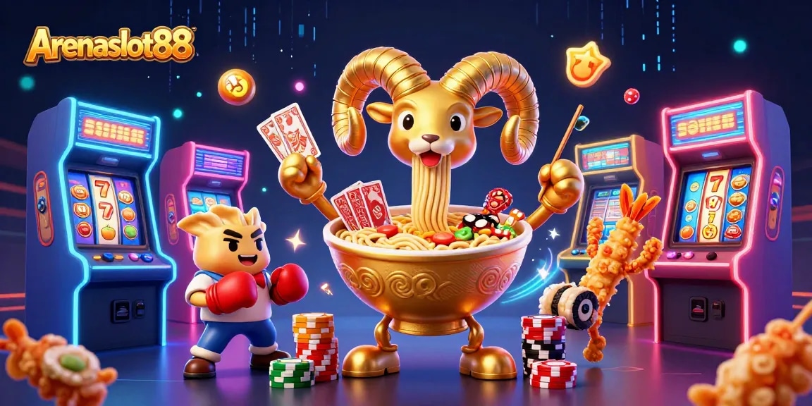 Arenaslot88 menghadirkan keseruan bermain slot dengan karakter unik dalam suasana kasino digital yang memikat.