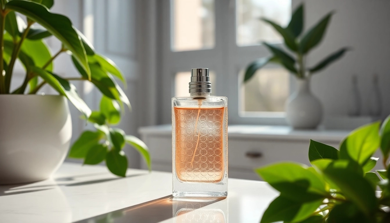 Embrace luxury with an Armani si alternative fragrance on a stylish vanity setting.