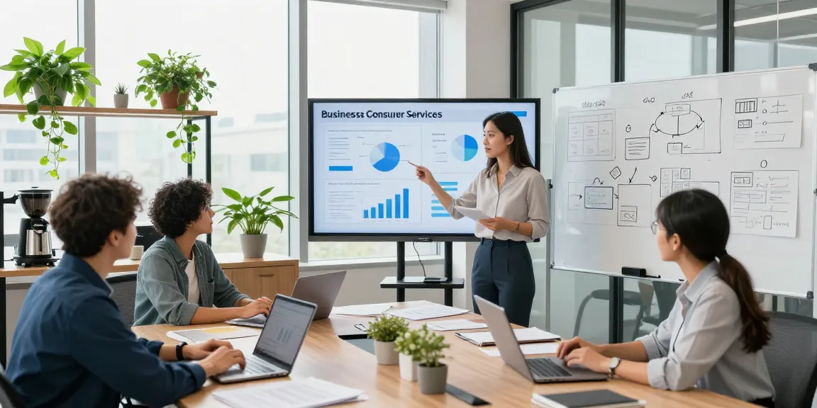 Team collaboration at https://factors.org.uk showcasing innovative business strategies in a vibrant office.