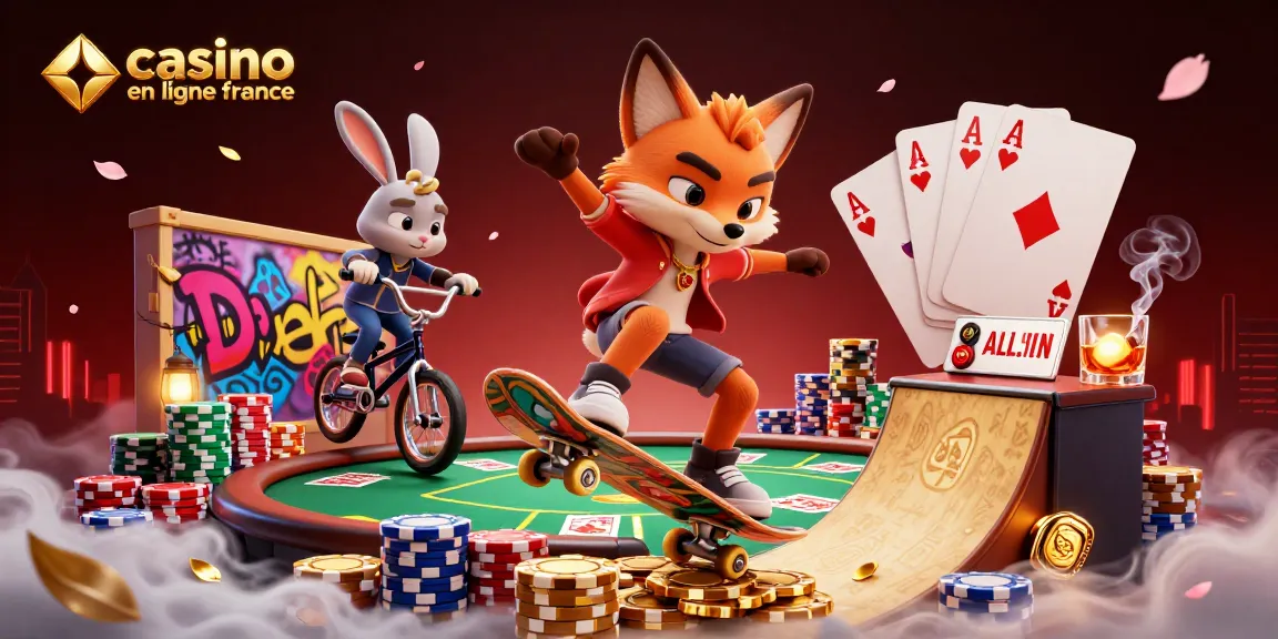 Jouez au casino en ligne France avec des machines à sous et des jeux de cartes passionnants.