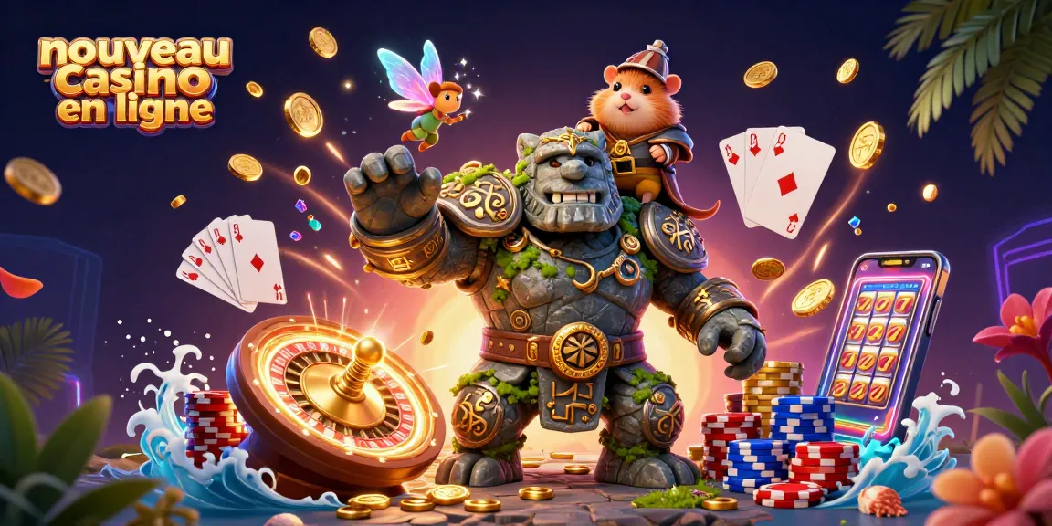 Découvrez le nouveau casino en ligne avec des personnages fantastiques entourés de magie et de gains étincelants.