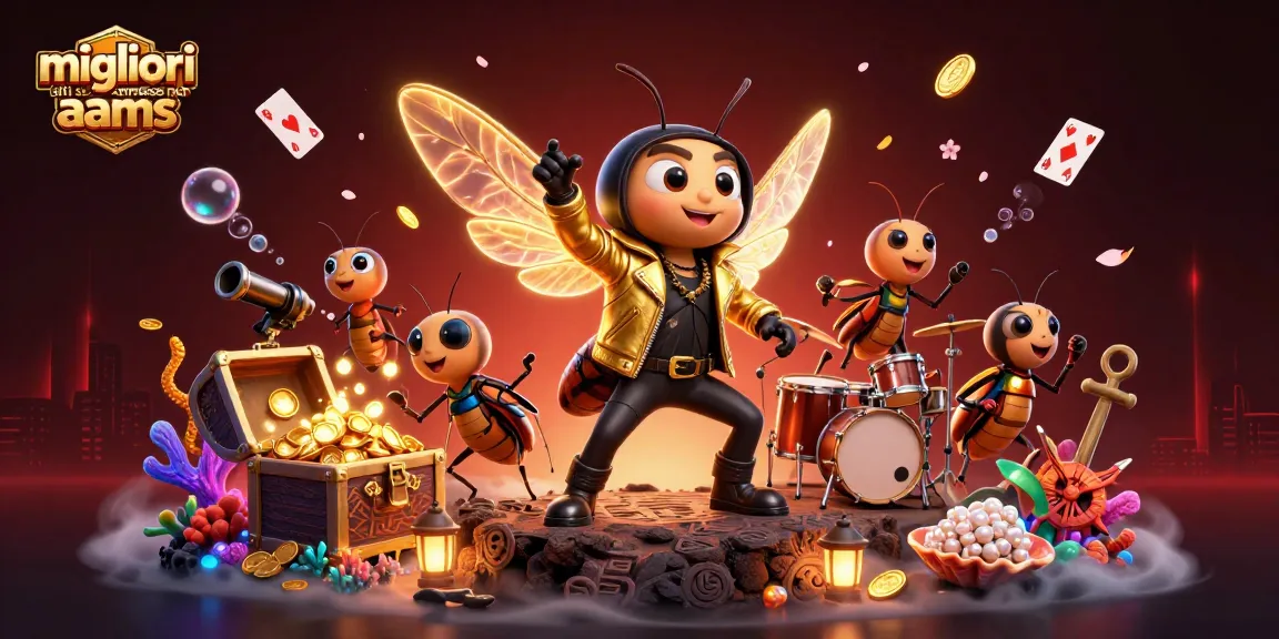 I migliori siti di scommesse non AAMS presentano un cicada rock star 3D e un mondo pieno di emozioni e premi.