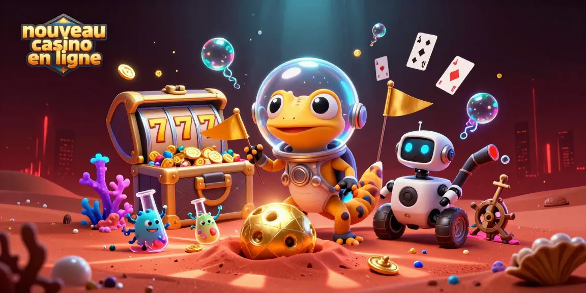 Gagnez avec le nouveau casino en ligne grâce à une aventure galactique remplie de trésors.