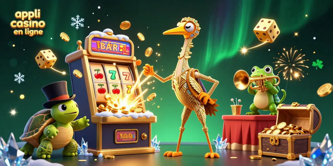 Lancez vos jeux préférés avec l'appli casino en ligne et découvrez des jackpots étincelants.