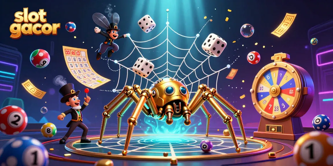 Spin the reels with slot gacor victories in an enchanted gaming scene.