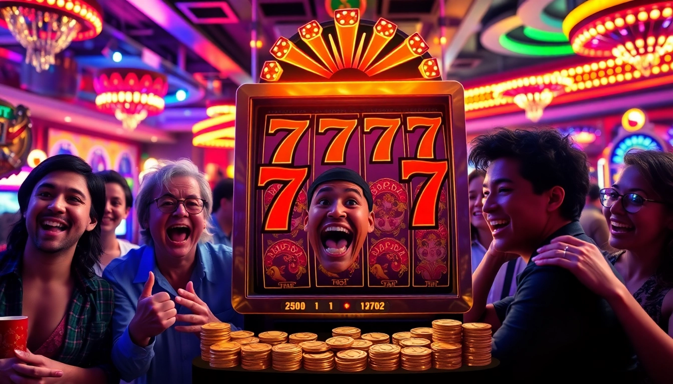 Menangkan slot777 dengan emosi para pemain di kasino yang penuh warna.