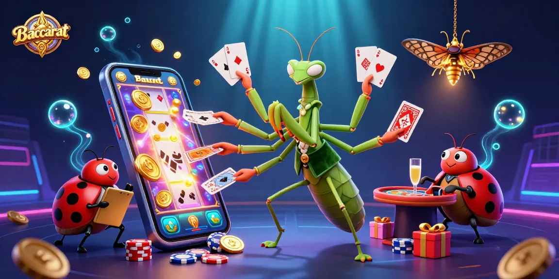 Winning at Baccarat: A vibrant scene showcasing strategy, with engaging casino elements.