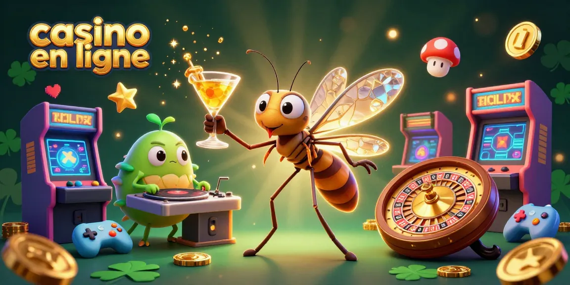 Faites l'expérience de l'excitation des jeux de casino en ligne avec des personnages 3D festifs et colorés.