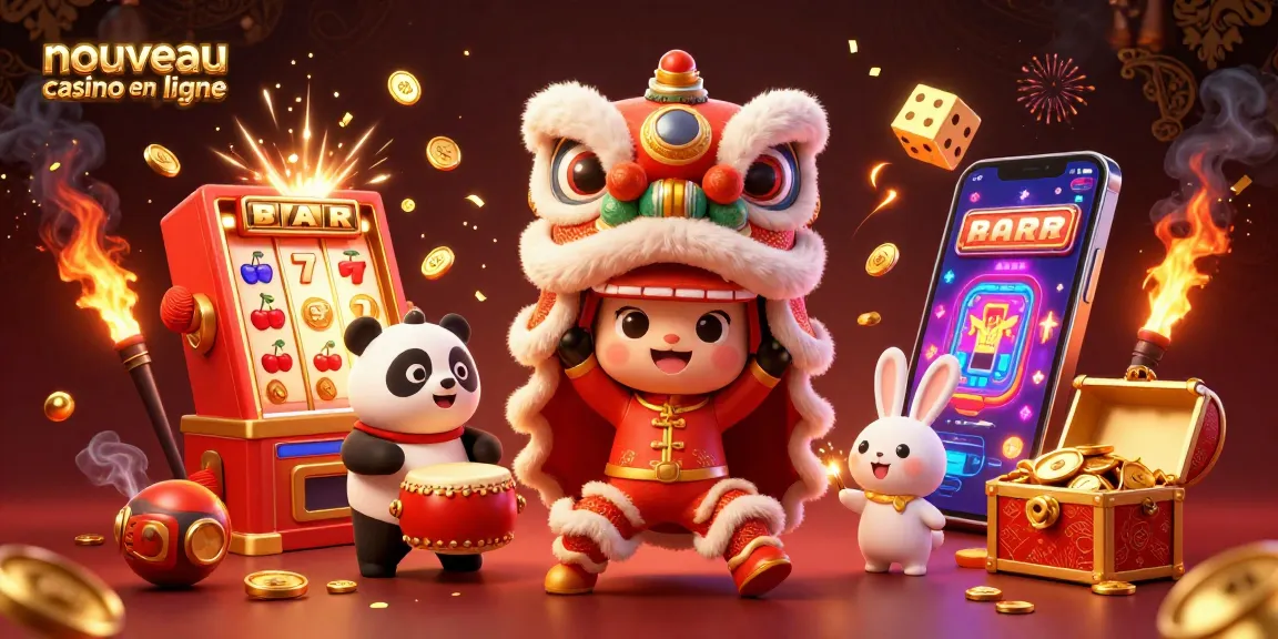 Découvrez le nouveau casino en ligne avec une danse de lion, machine à sous et animaux festifs