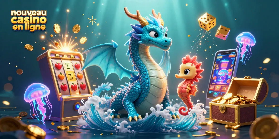 Faites l'expérience du nouveau casino en ligne avec un dragon, un chevalier et des couleurs éclatantes.