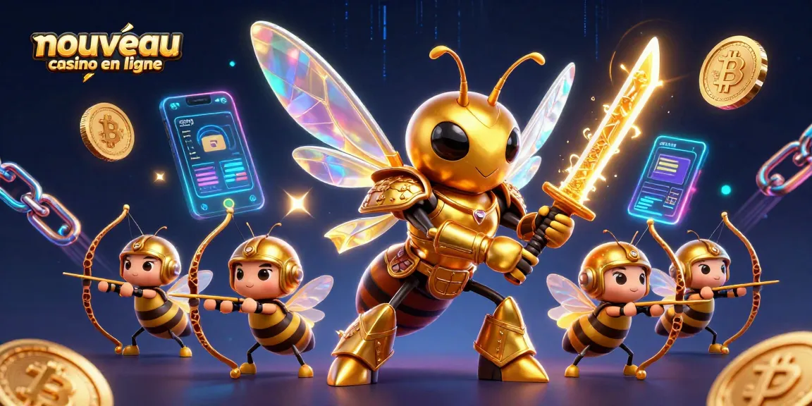 Affrontez le nouveau casino en ligne avec un héros en armure samouraï dans une scène animée.
