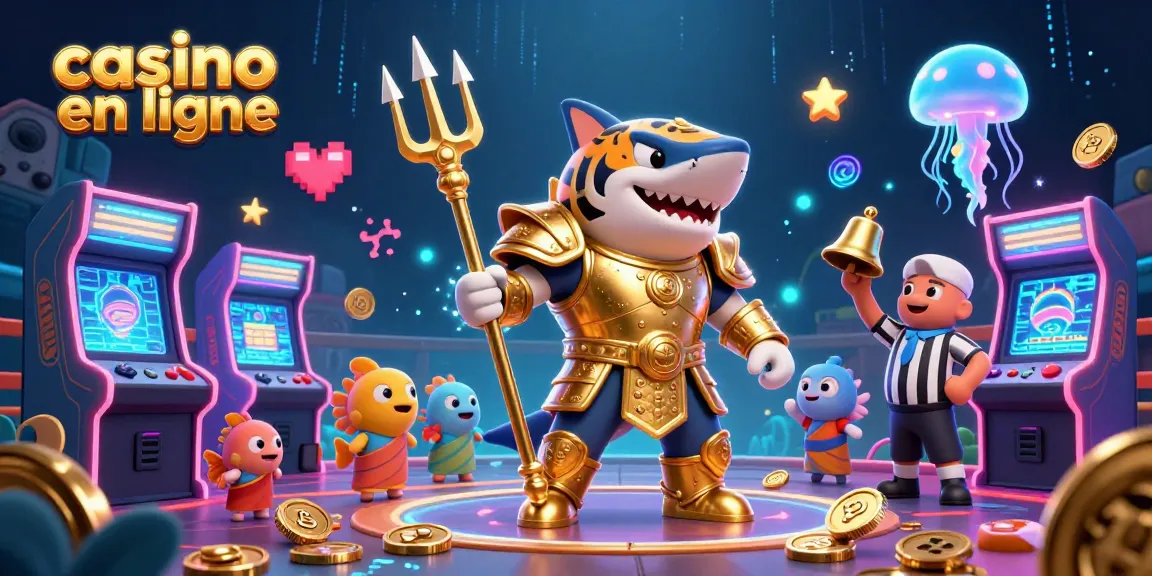 Gagnez des jackpots au casino en ligne avec des personnages colorés et des machines à sous 3D.