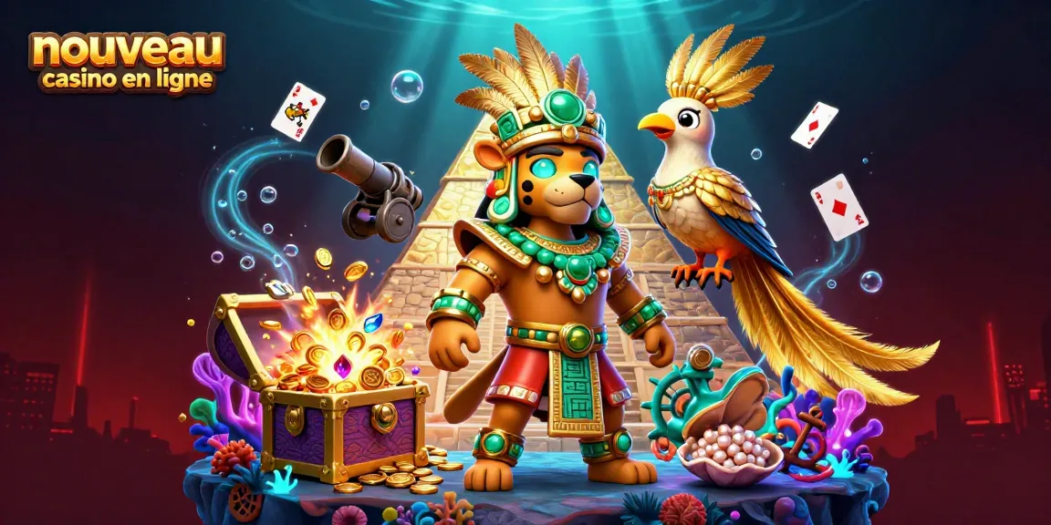 Explorez un nouveau casino en ligne avec ce prêtre jaguar et son compagnon dans une scène vibrante.