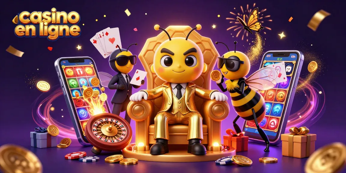 Vivez l'excitation des jeux de casino en ligne avec cette illustration dynamique de personnages captivants.
