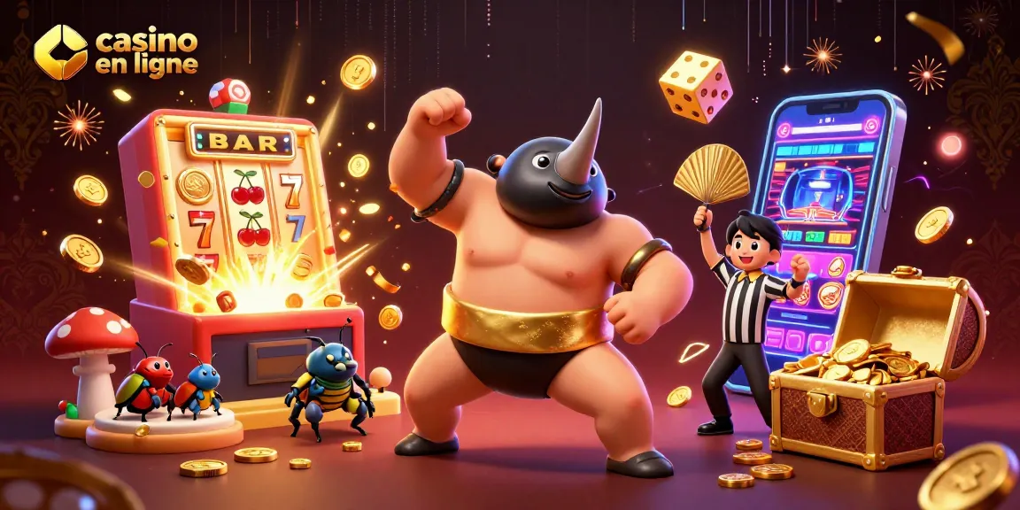 Vibrez avec le casino en ligne et découvrez la puissance d'un combat épique de scarabées!