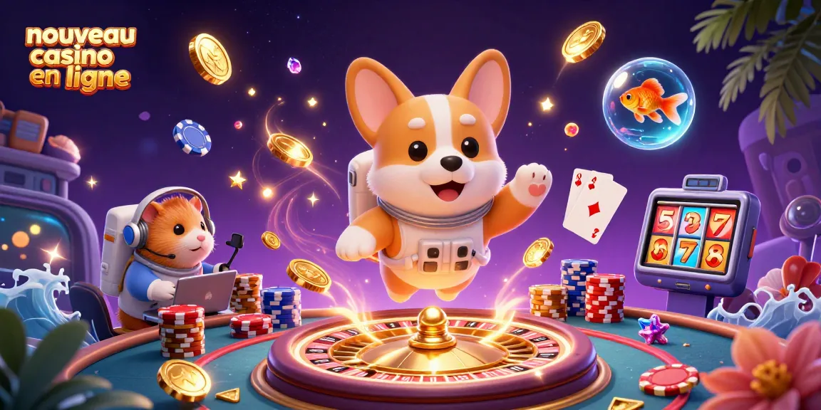 Jouez au nouveau casino en ligne avec des aventures de jeux captivantes et des gains excitants.