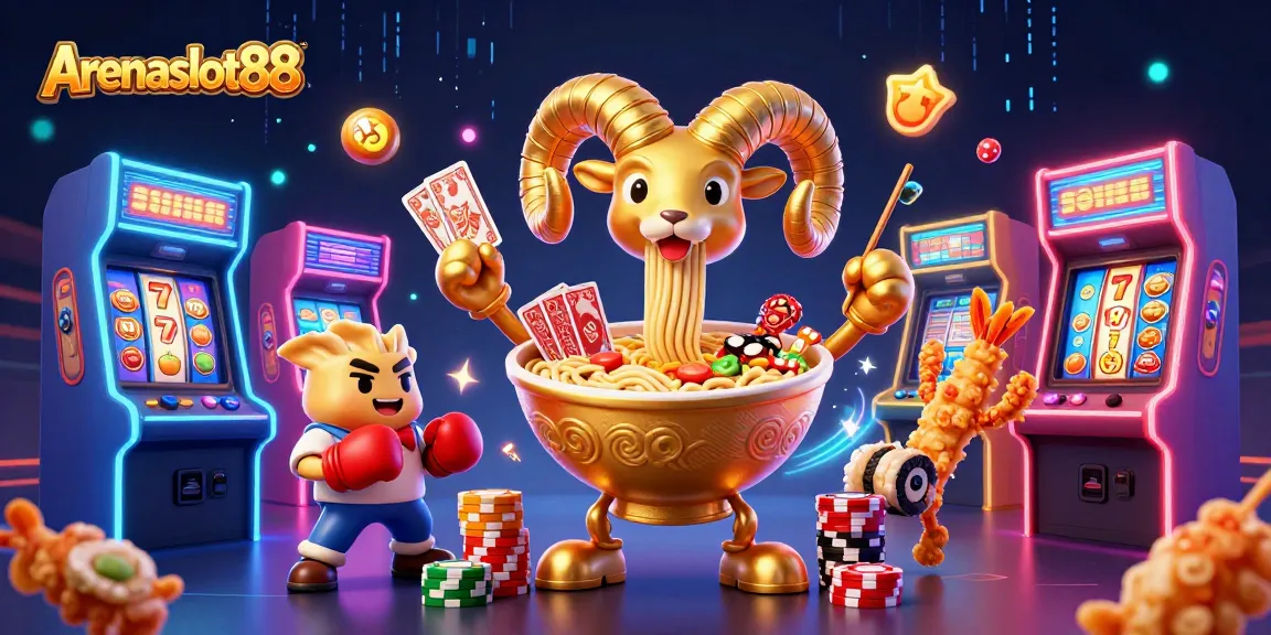 Arenaslot88 menghadirkan keseruan bermain slot dengan karakter unik dalam suasana kasino digital yang memikat.