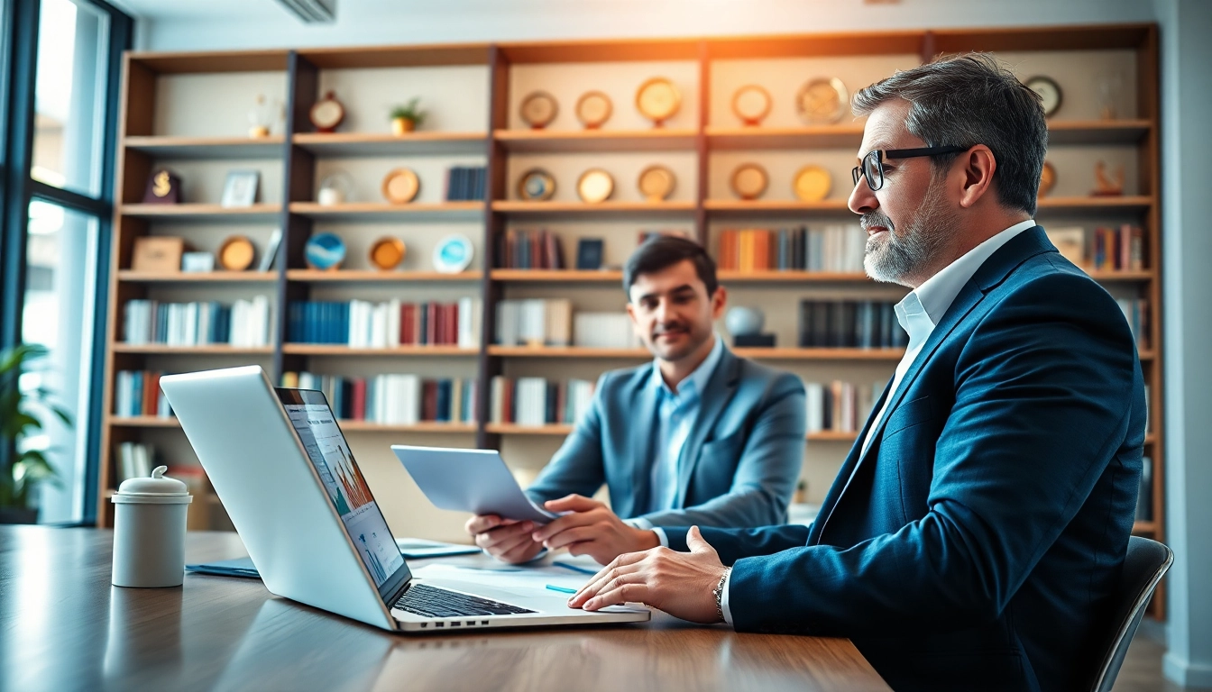Consultation session at www.cambioml.com showcasing a financial advisor with charts.