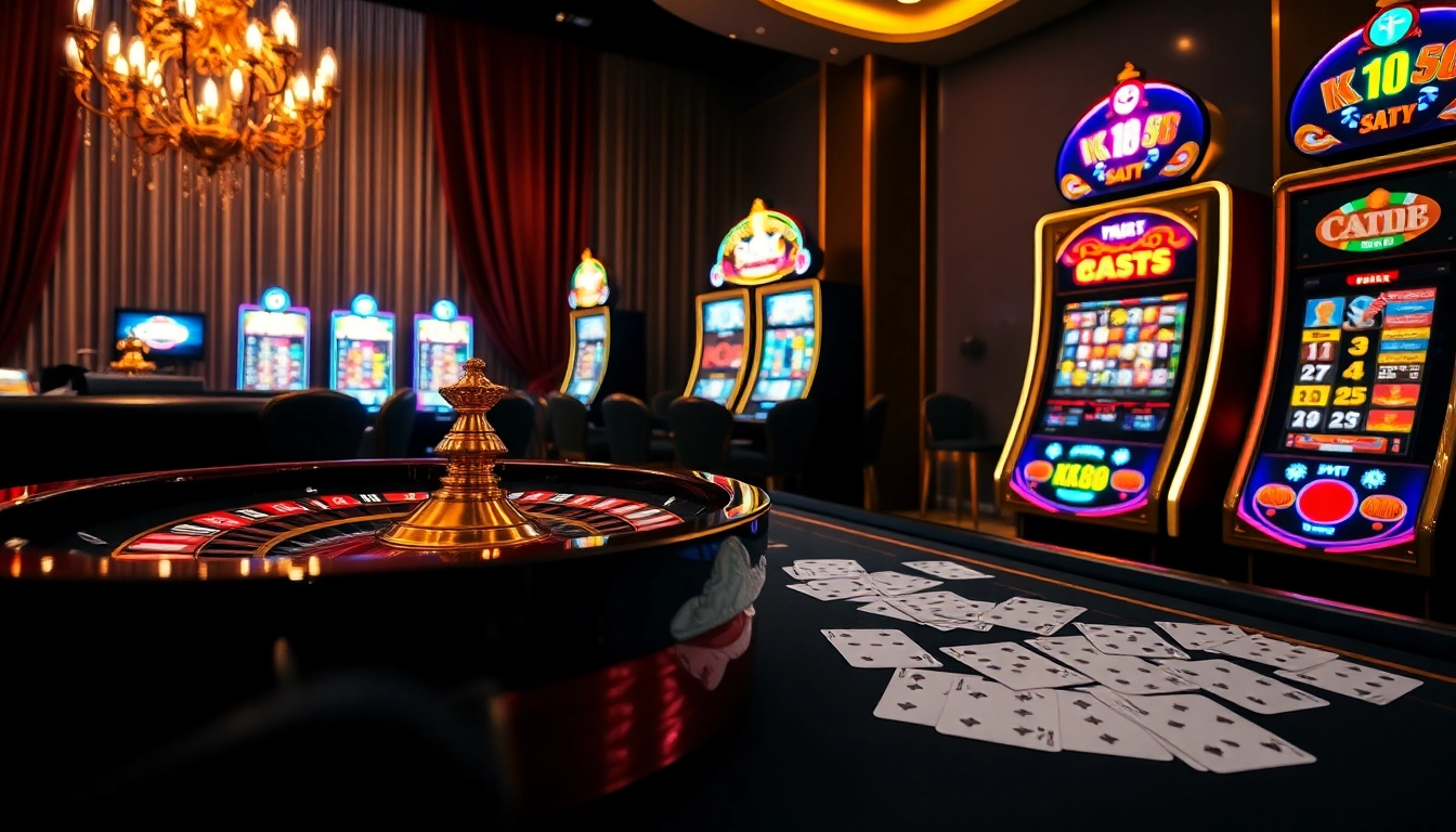 Experience excitement with NK88 as players engage at a luxury casino table.