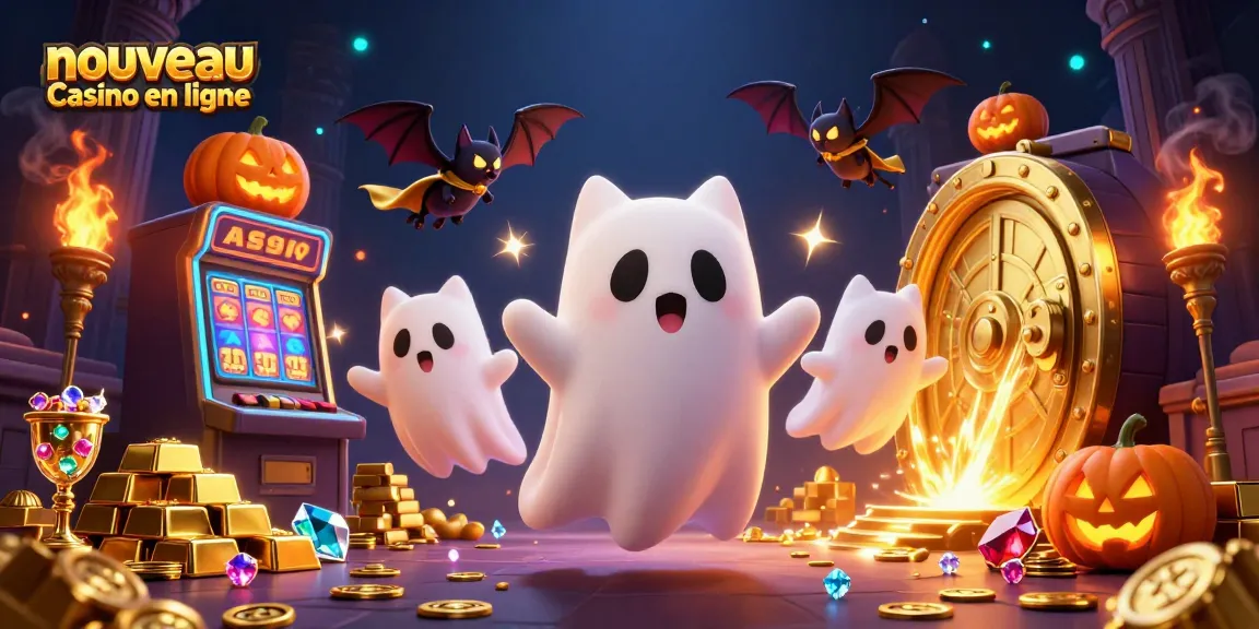 Explorez le monde fascinant du nouveau casino en ligne avec des personnages animés et des éléments de jeu captivants.
