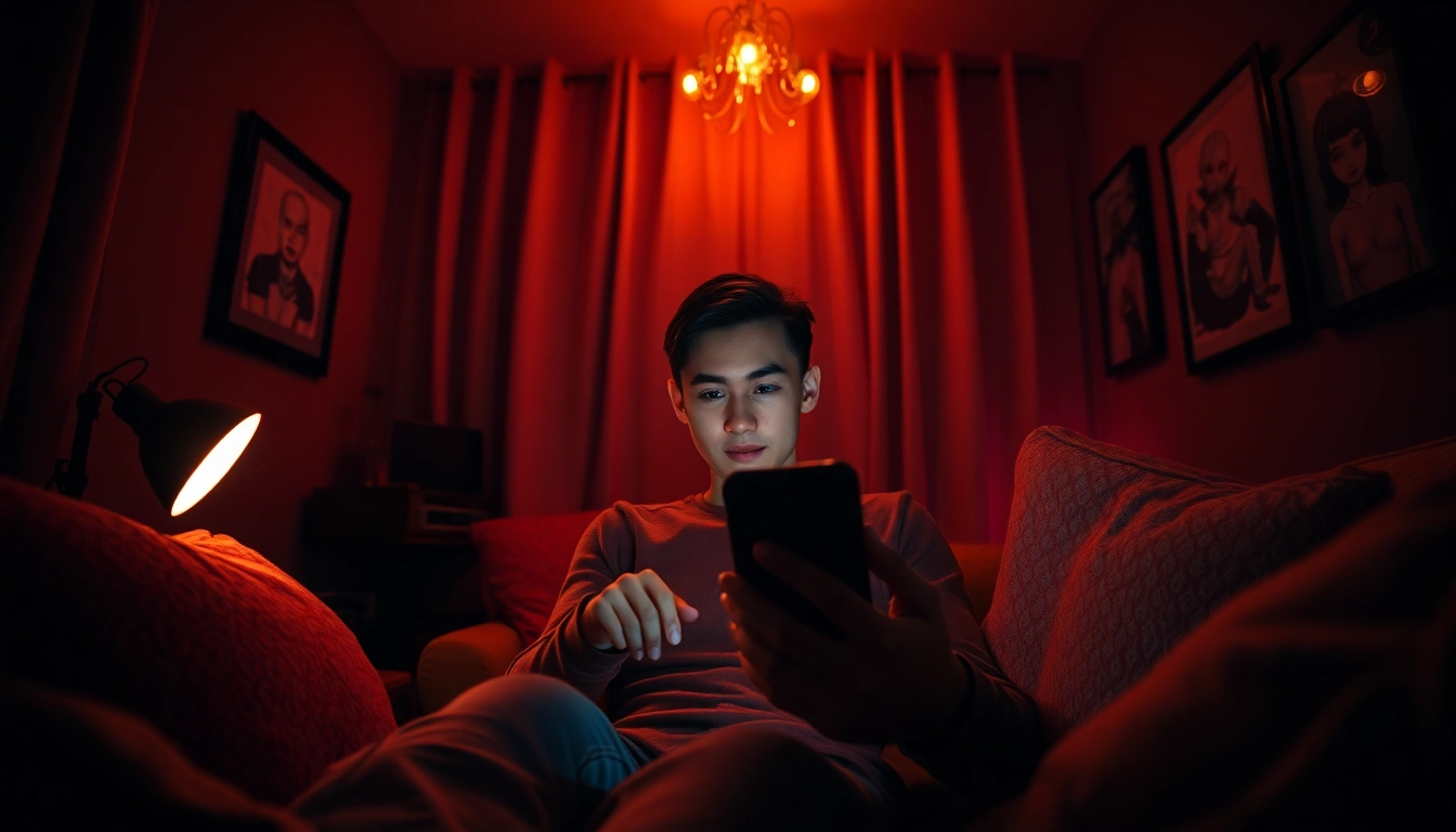 Engaging NSFW AI chat in a cozy, intimate setting with lifelike character interaction.