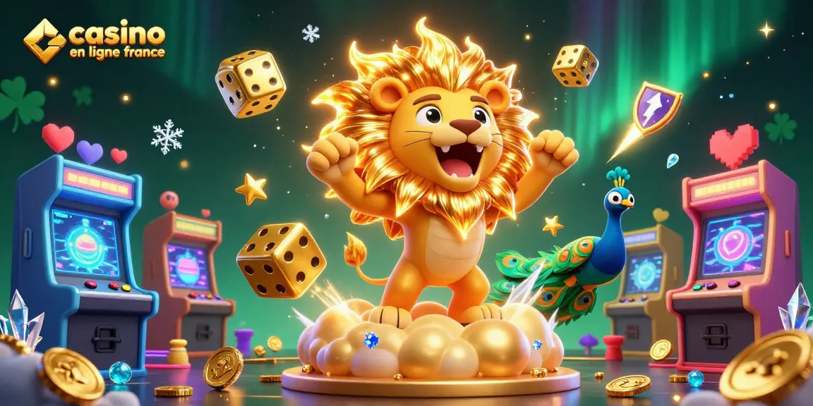 Découvrez les jeux sur le casino en ligne France avec des personnages colorés et des machines à sous.