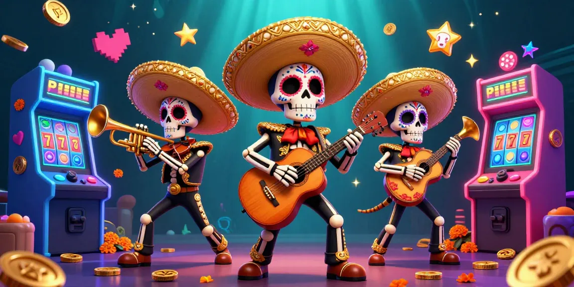 Profitez de l'expérience d'un nouveau casino en ligne avec des mariachis colorés et des éléments de jeu, jeux d'argent captivants.