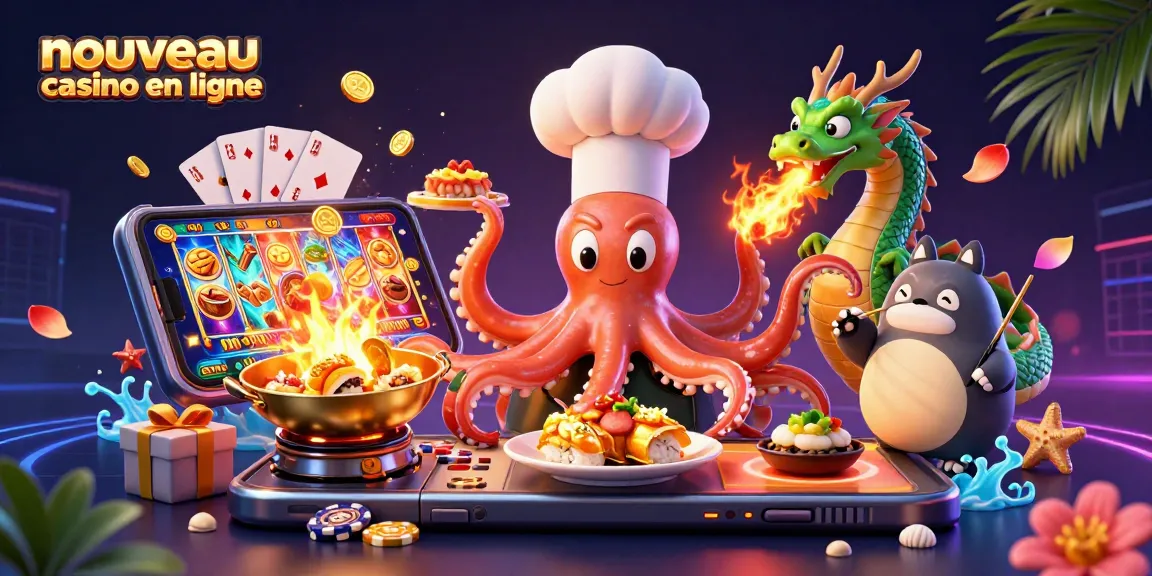Jouez dans le nouveau casino en ligne et découvrez des jeux passionnants avec des personnages amusants.