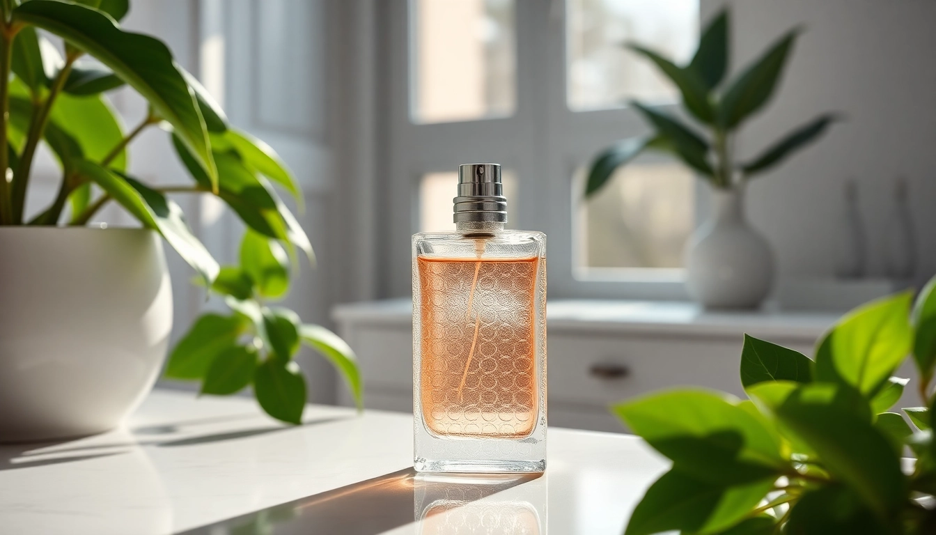 Embrace luxury with an Armani si alternative fragrance on a stylish vanity setting.
