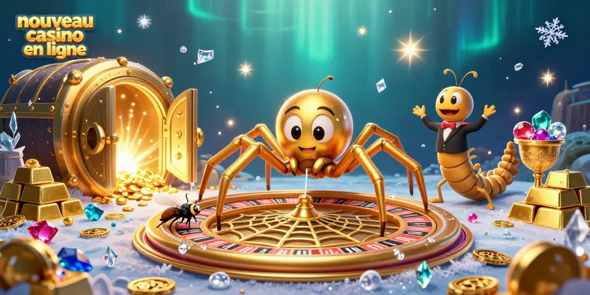 Accordez-vous des opportunités à un nouveau casino en ligne avec une illustration spectaculaire de mise en scène.