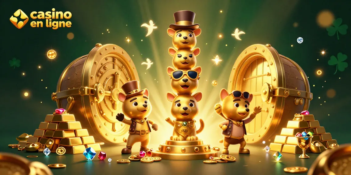 Vibrez avec les jackpots des casinos en ligne grâce à des symboles animés et riches en couleurs.