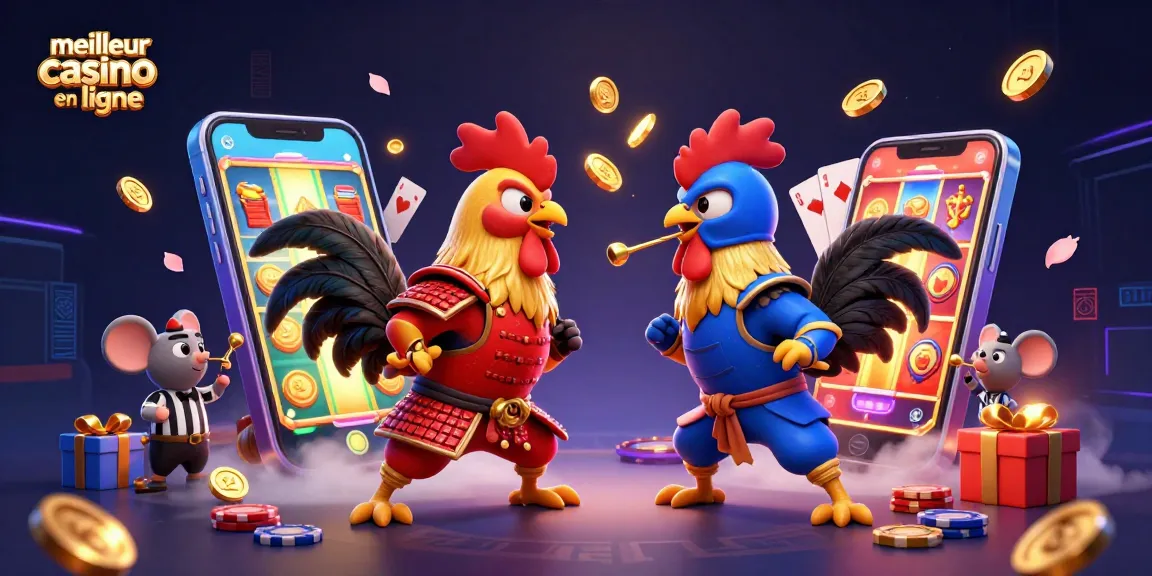 Jouer au meilleur casino en ligne avec des personnages de combat et des éléments de jeu captivants.