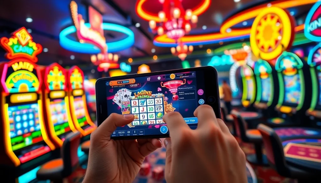 Asialive88 Login game interface in an exciting online casino environment penuh dengan permainan slot interaktif.