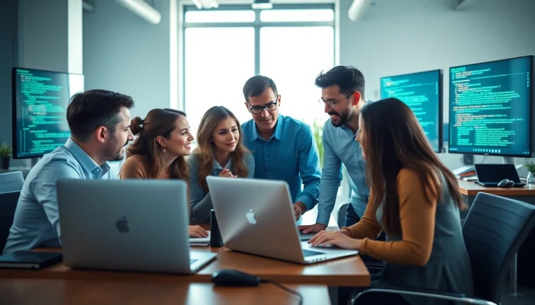 Enhance your skills in wordpress development outsourcing with a professional team in action.