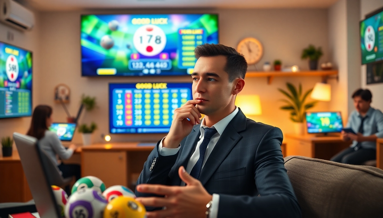 Bandar togel online dengan antarmuka yang menarik dan pemain bersemangat memilih nomor keberuntungan.