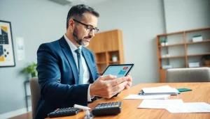 신용카드 현금화 방법을 설명하는 재정 전문가의 이미지