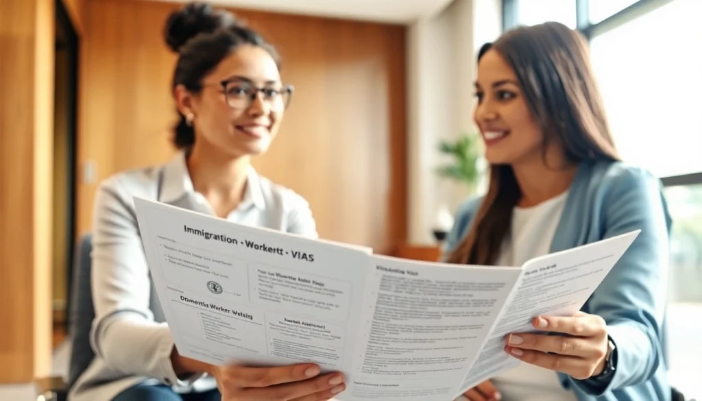 Understanding the domestic worker visa application UAE with a professional consultant.