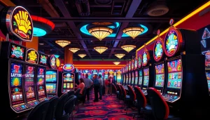 Menghadirkan suasana bandar togel resmi slot yang menggugah semangat di kasino.