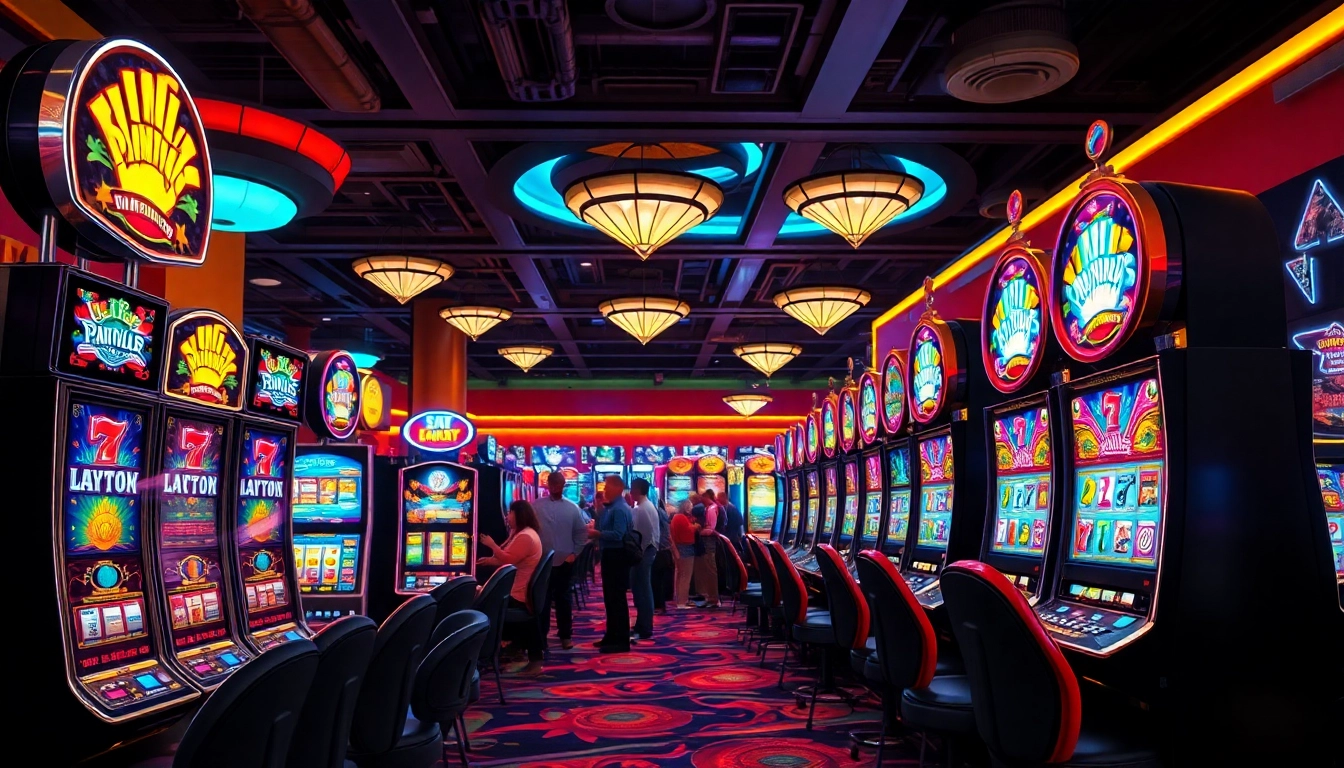 Menghadirkan suasana bandar togel resmi slot yang menggugah semangat di kasino.