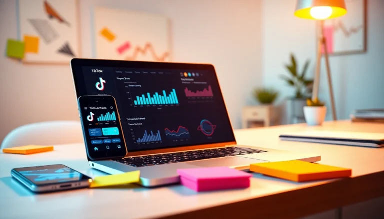 Boost engagement with TikTok SMM panel interface showcasing analytics and dynamic workspace
