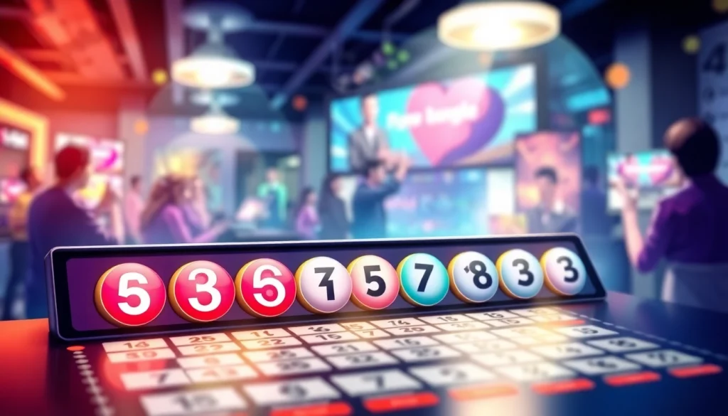 Menangkan permainan togel online dengan antarmuka menarik dan angka penuh warna.