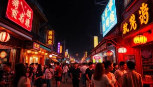 Explore the lively 다낭밤문화 with bustling street scenes and vibrant nightlife in Vietnam.